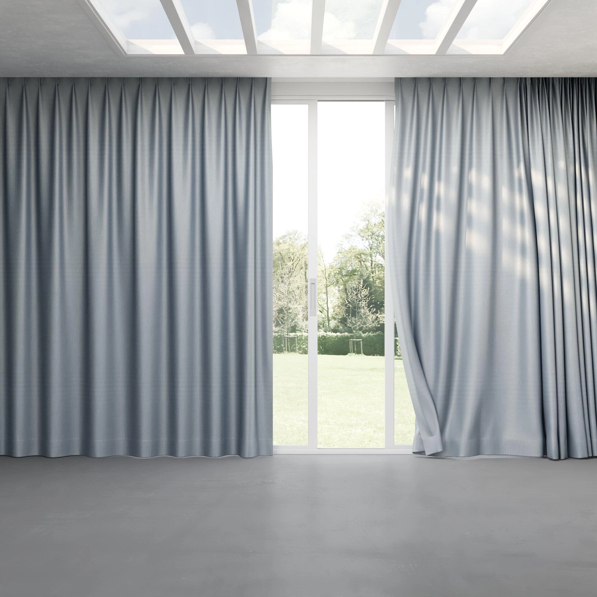 Sleep In--Serenity--02-Zinc - Sable Zinc 37100023--Curtain_PinchPleat_Full.jpg