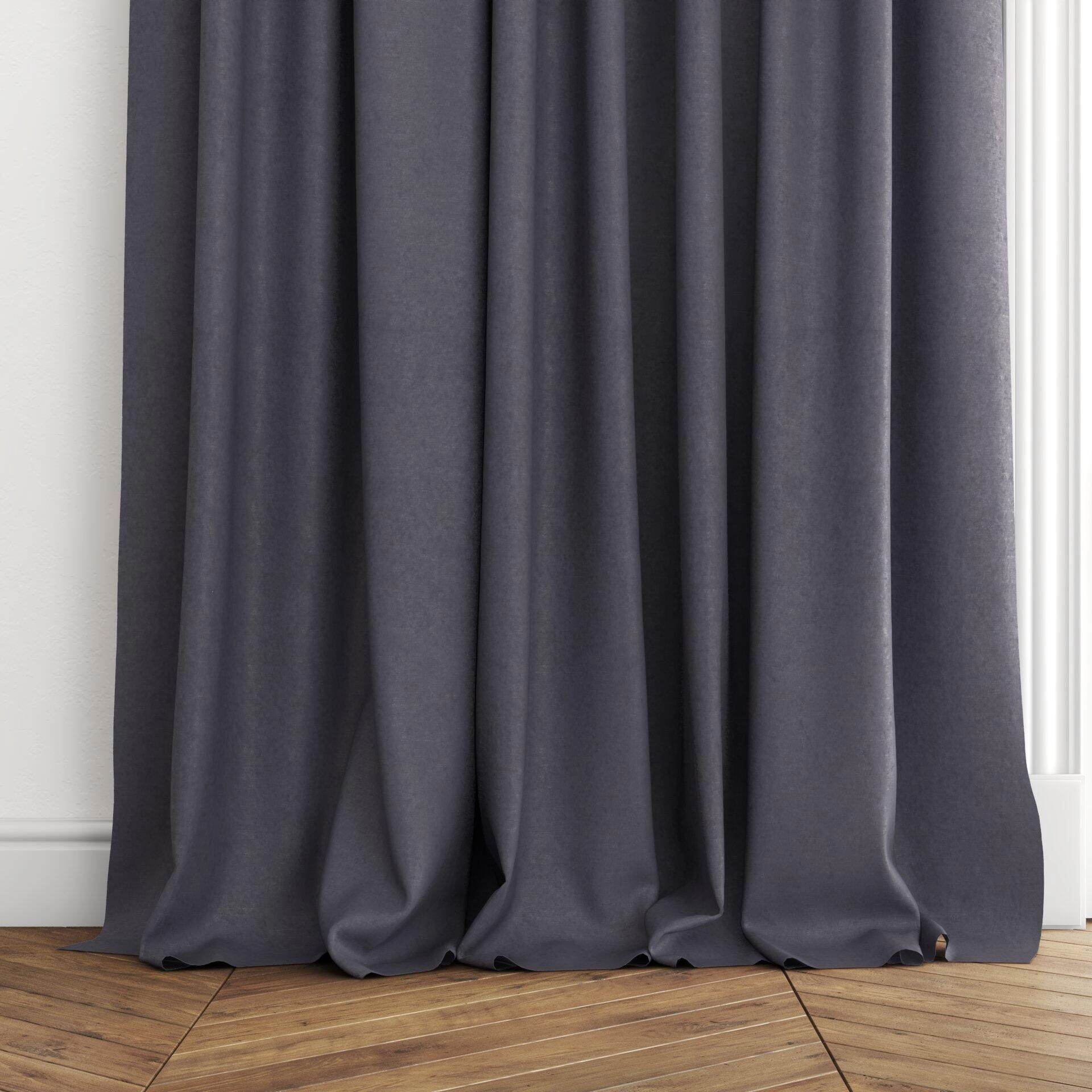 Moon--Moon--25-Charcoal - Imperial Charcoal 34300013--Curtain_RodPuddlePencilPleat_Bottom.jpg