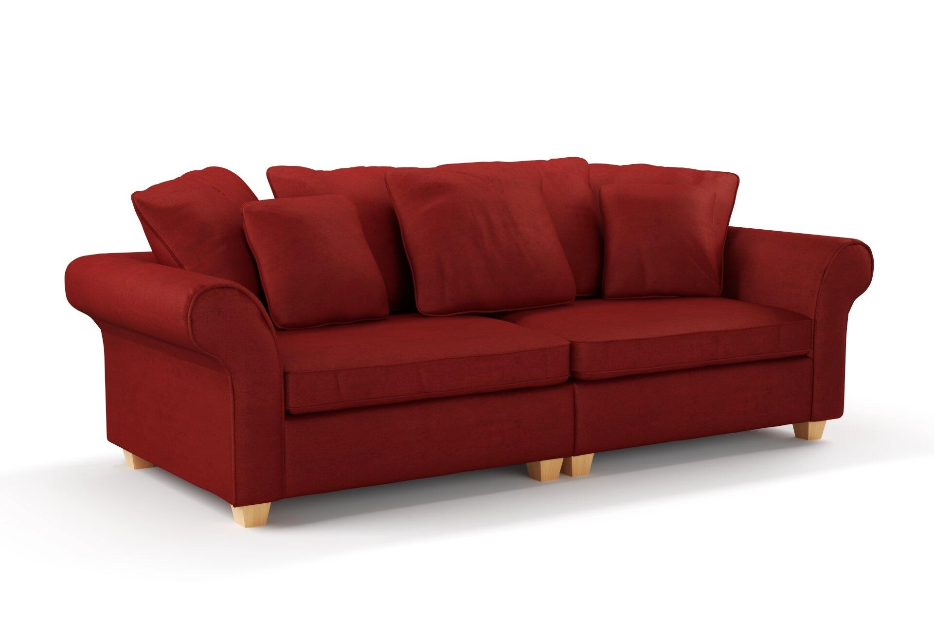 Ludo  Ludo  25 Cabernet  Sofa_SofaRolledArm_Side.jpg