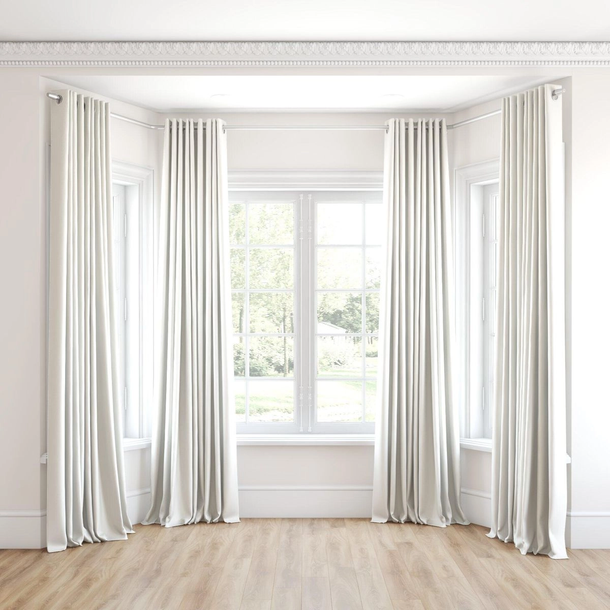 Excel - Romney--Excel - Romney--05-Ivory - 54540690143--Curtain_GrommetPuddle_Full.jpg