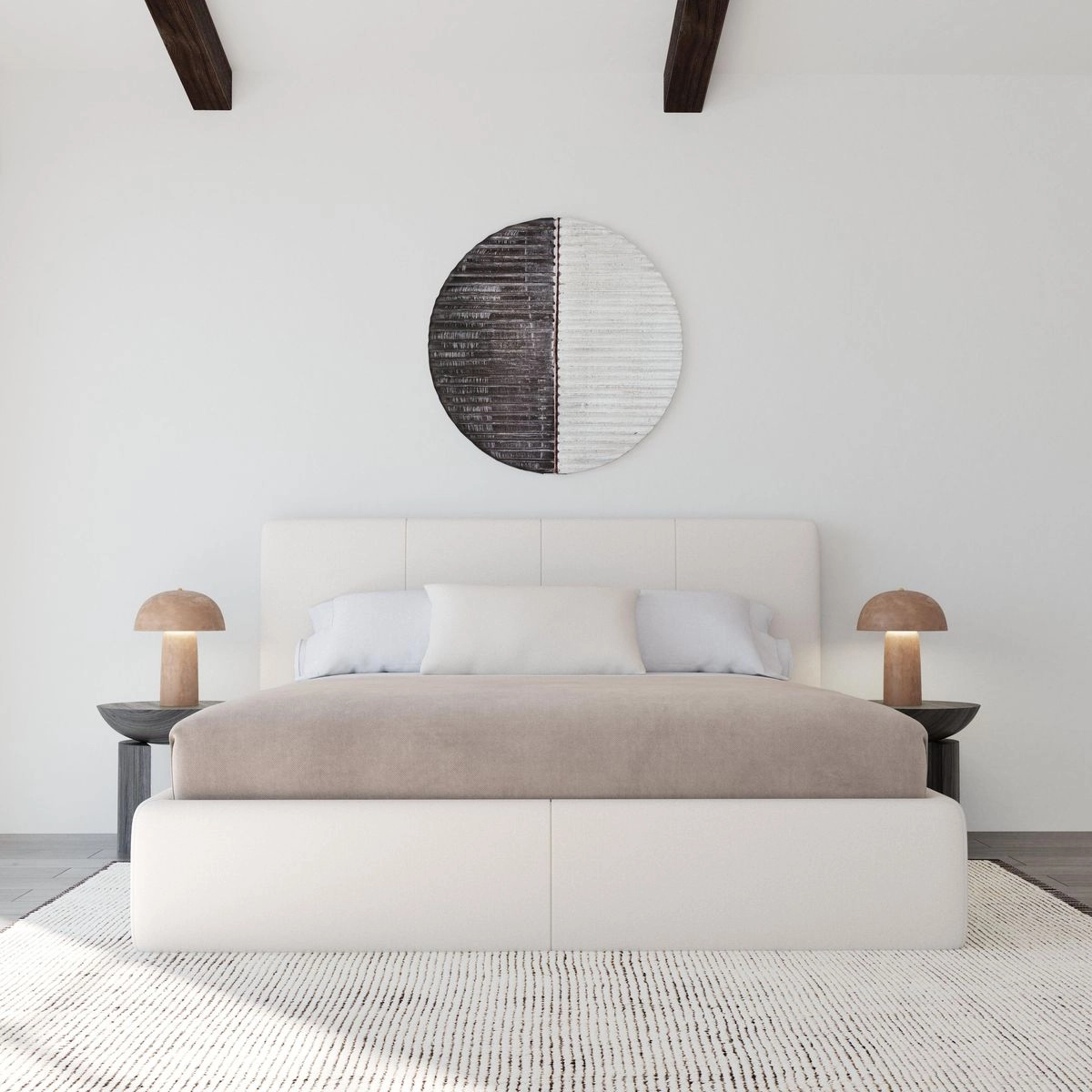 Excel - Romney--Excel - Romney--07-Greige - 54540645440--Bed_BedRoomScene_Front.jpg
