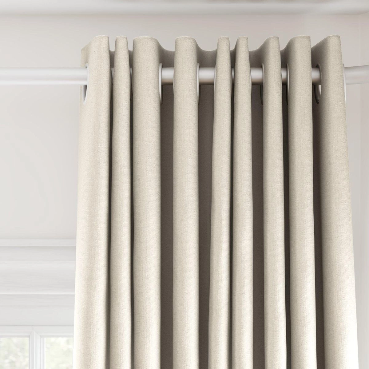 Excel - Romney--Excel - Romney--07-Greige - 54540645440--Curtain_GrommetPuddle_Top.jpg