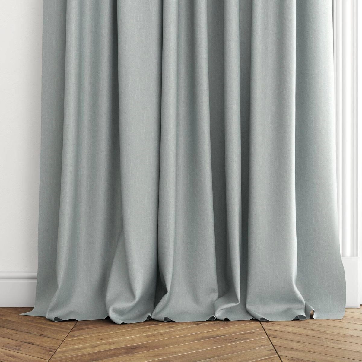 Excel - Romney--Excel - Romney--23-Mineral - 54540655748--Curtain_RodPuddlePencilPleat_Bottom.jpg