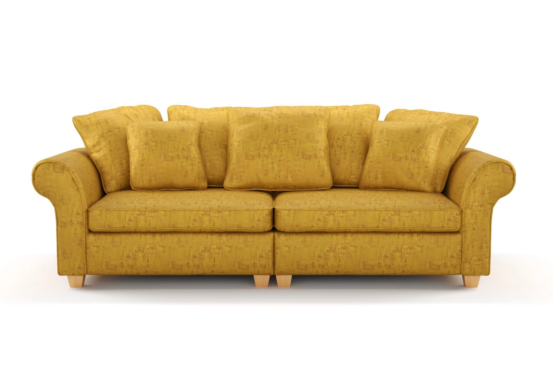 Genova--Gloria--07-Sunflower--Sofa_SofaRolledArm_Front.jpg