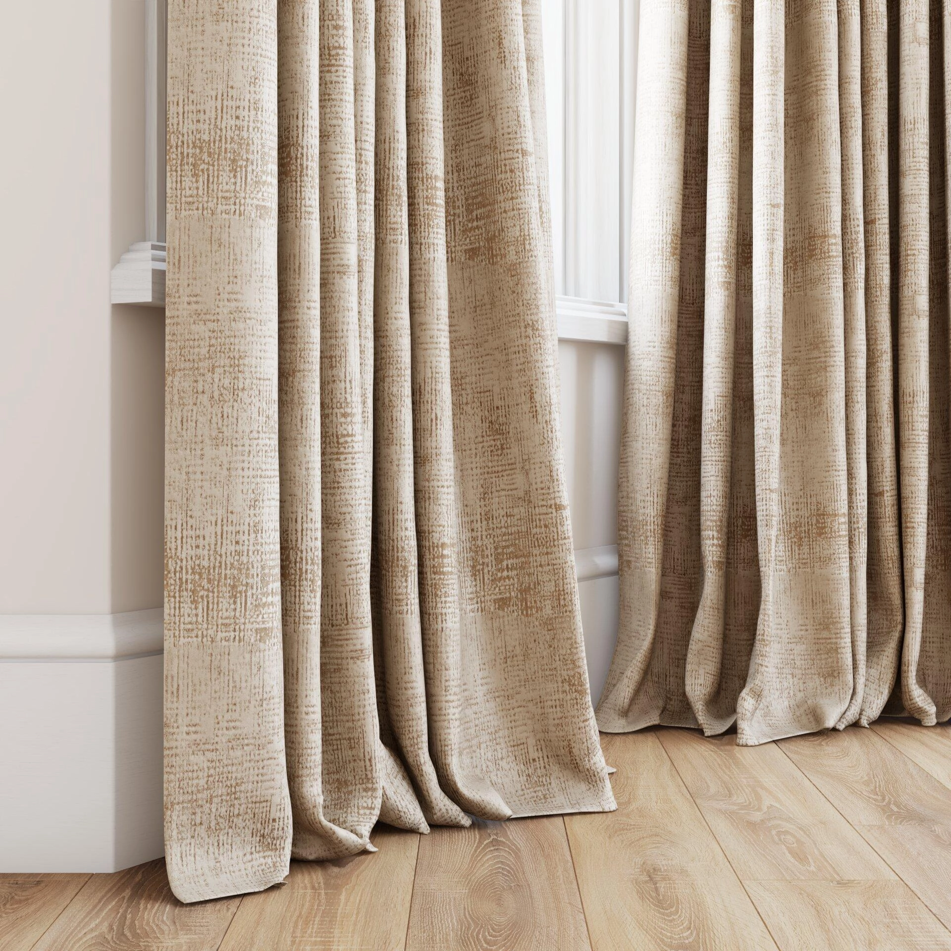 Genova--Gloria--13-Sesame--Curtain_GrommetPuddle_Bottom.jpg