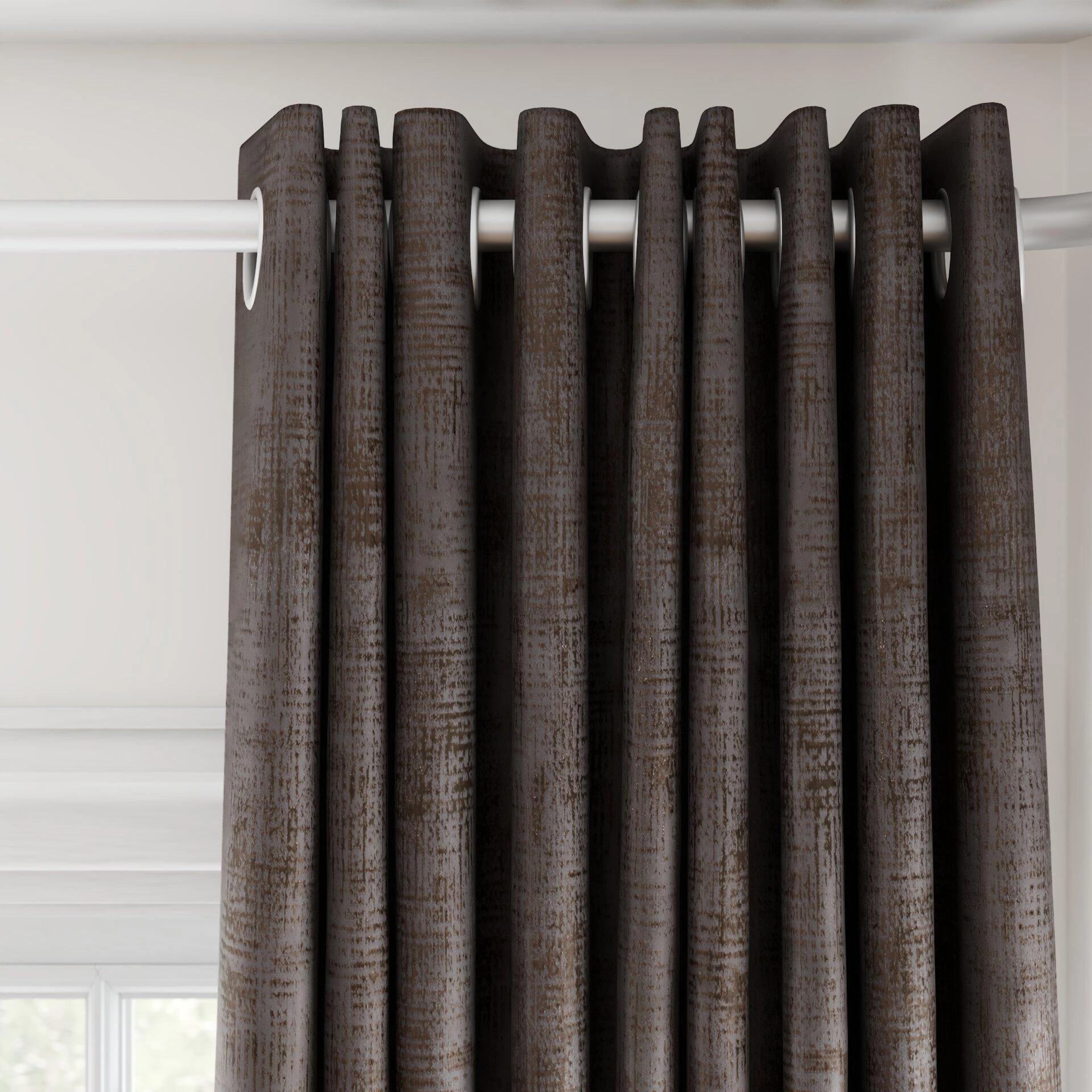 Genova--Gloria--20-Charcoal--Curtain_GrommetPuddle_Top.jpg