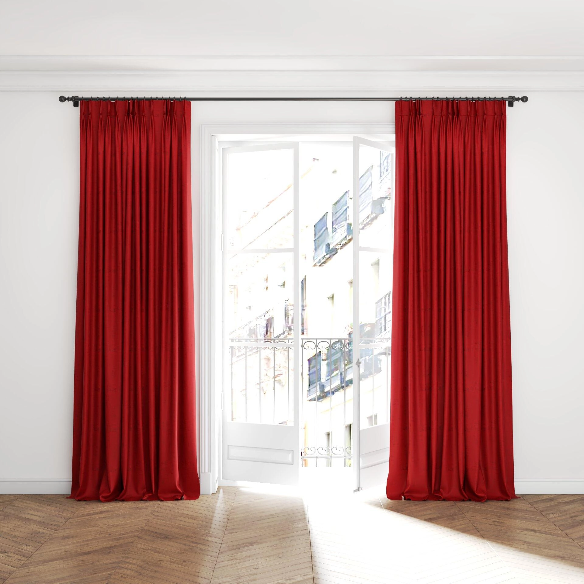 Genova--Gloria--25-Poppy--Curtain_RodPuddlePencilPleat_Full.jpg