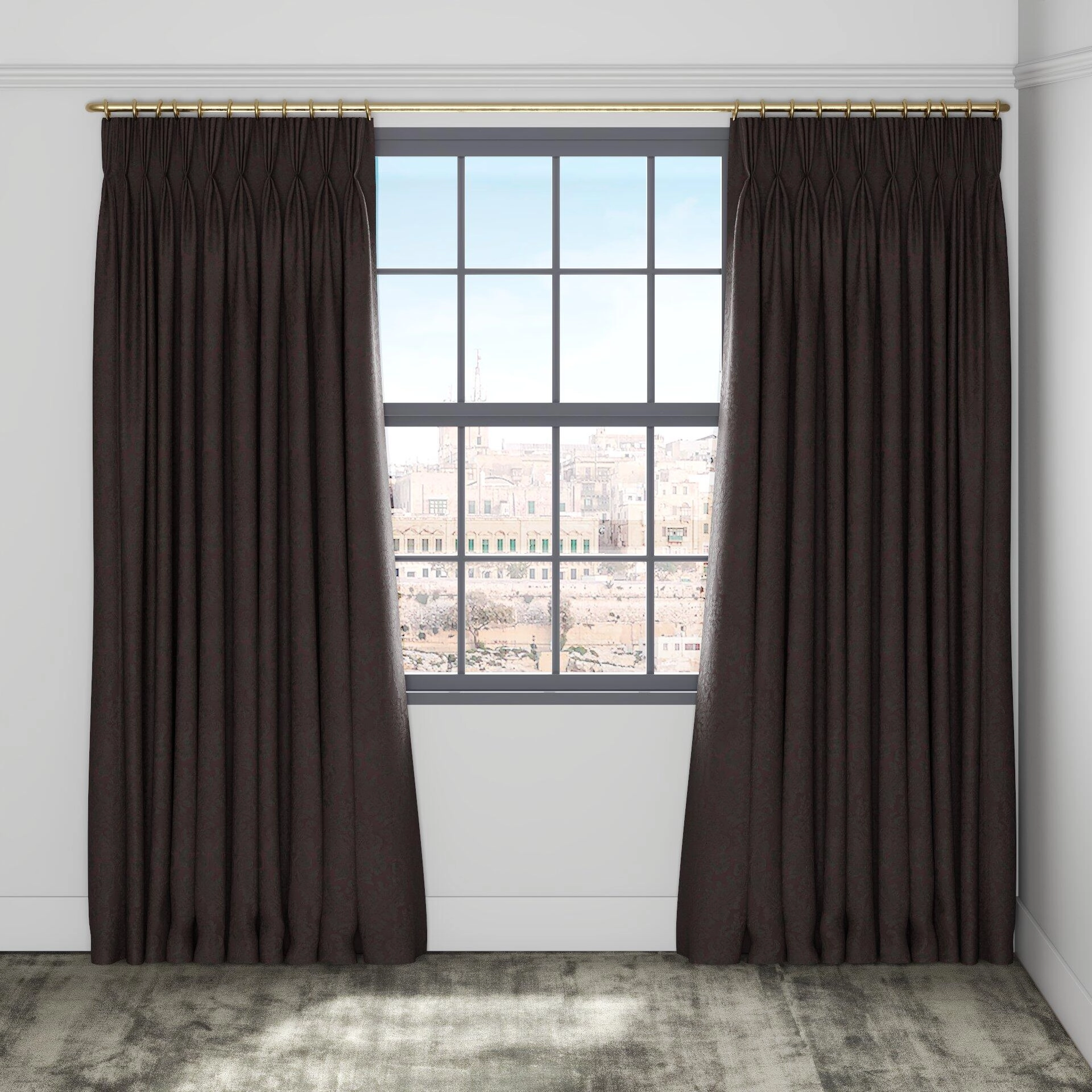Genova--Gosh--01-Aubergine--Curtain_RodPencilPleat_Full.jpg