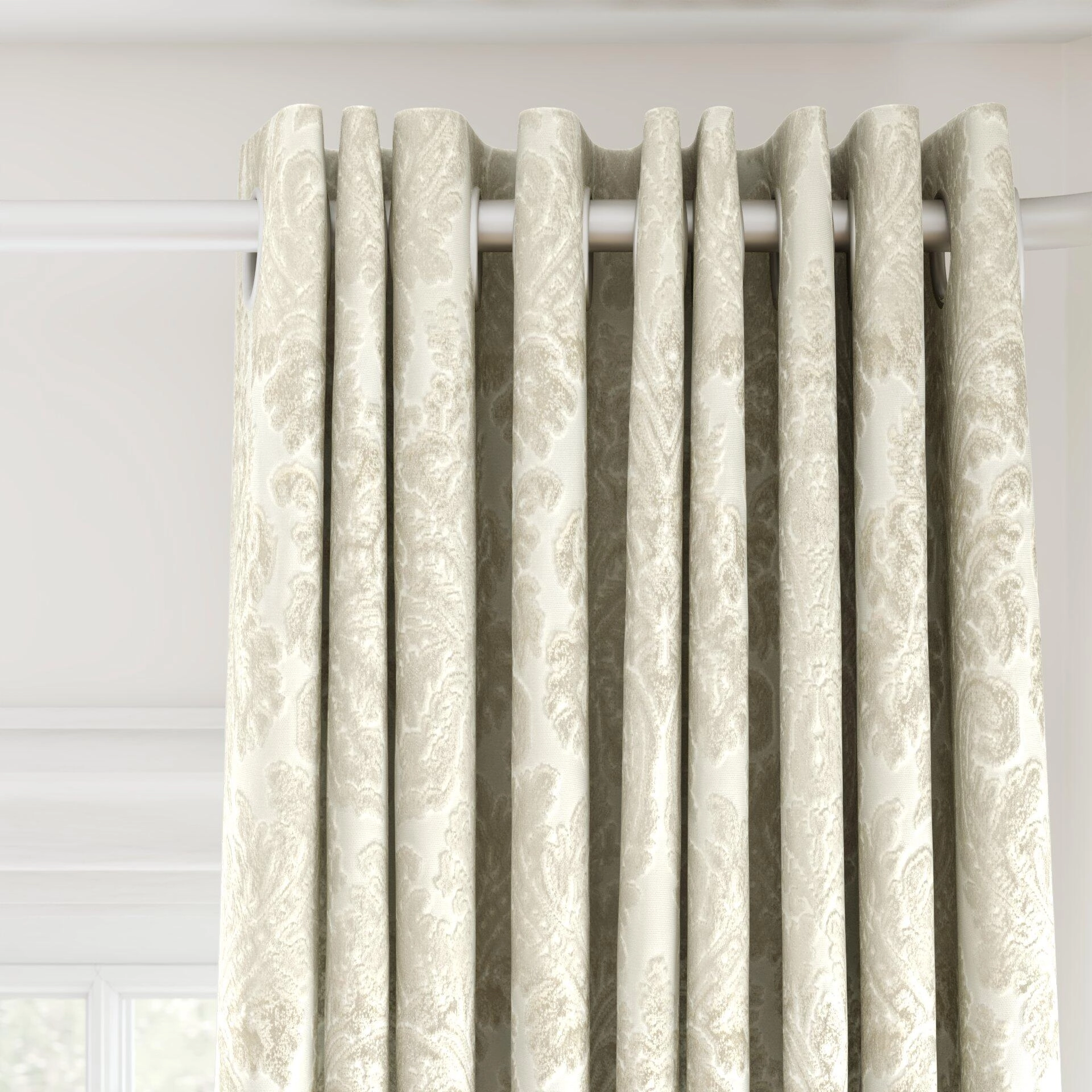 Genova--Gosh--12-Champagne--Curtain_GrommetPuddle_Top.jpg