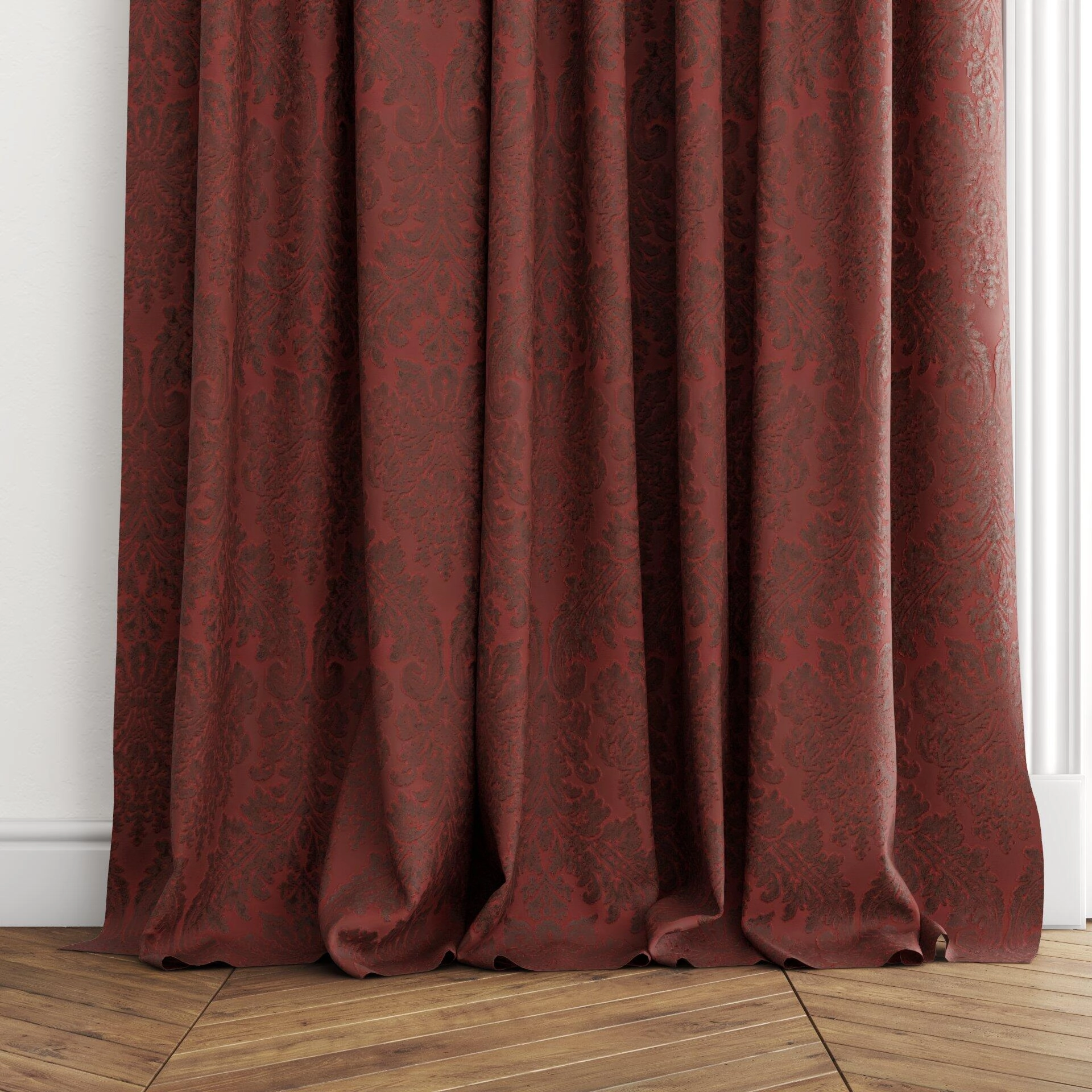 Genova--Gosh--23-Bordeaux--Curtain_RodPuddlePencilPleat_Bottom.jpg