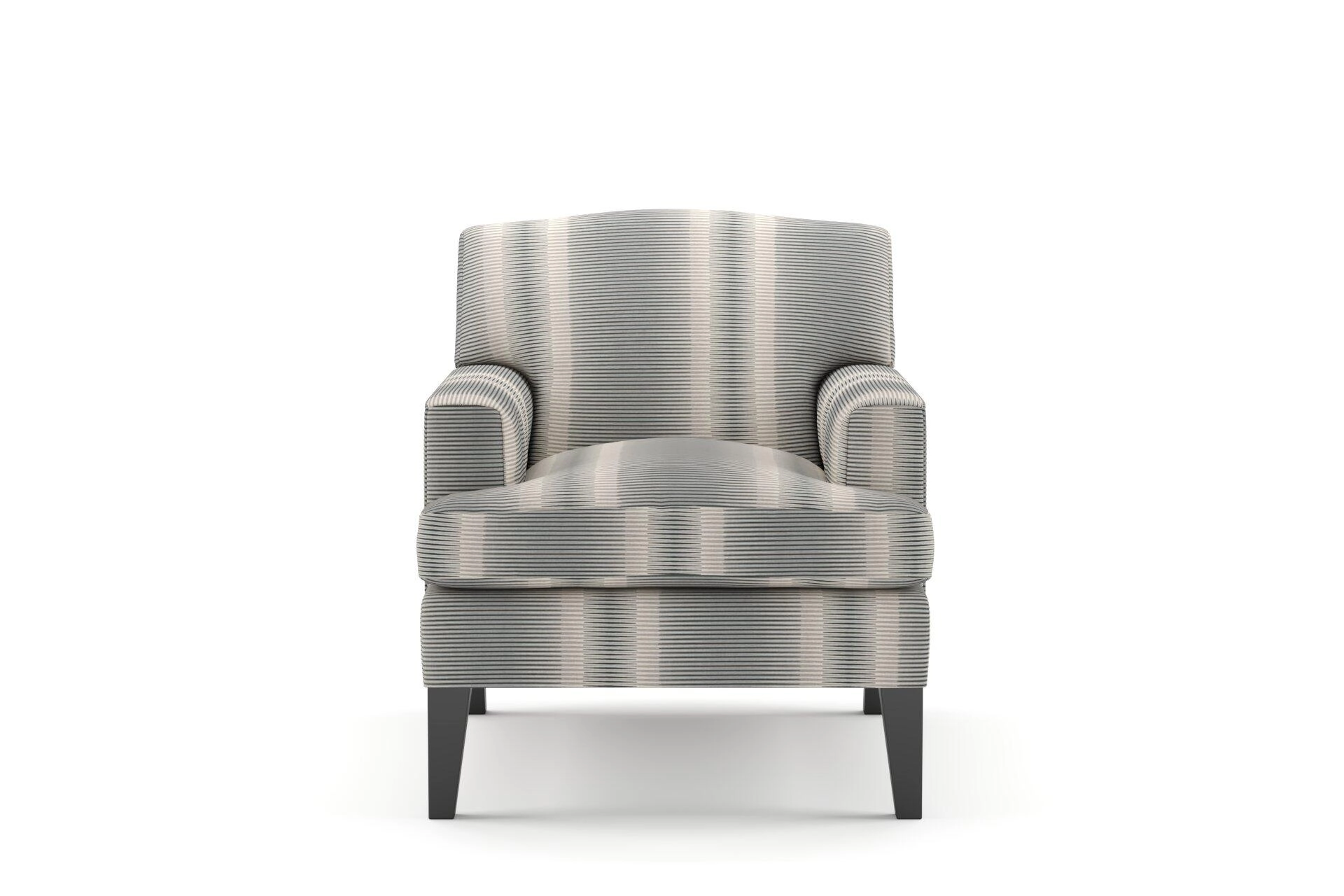 Jubilea  Jacopo stripe  01 Metal  Chair_Armchair_Front.jpg