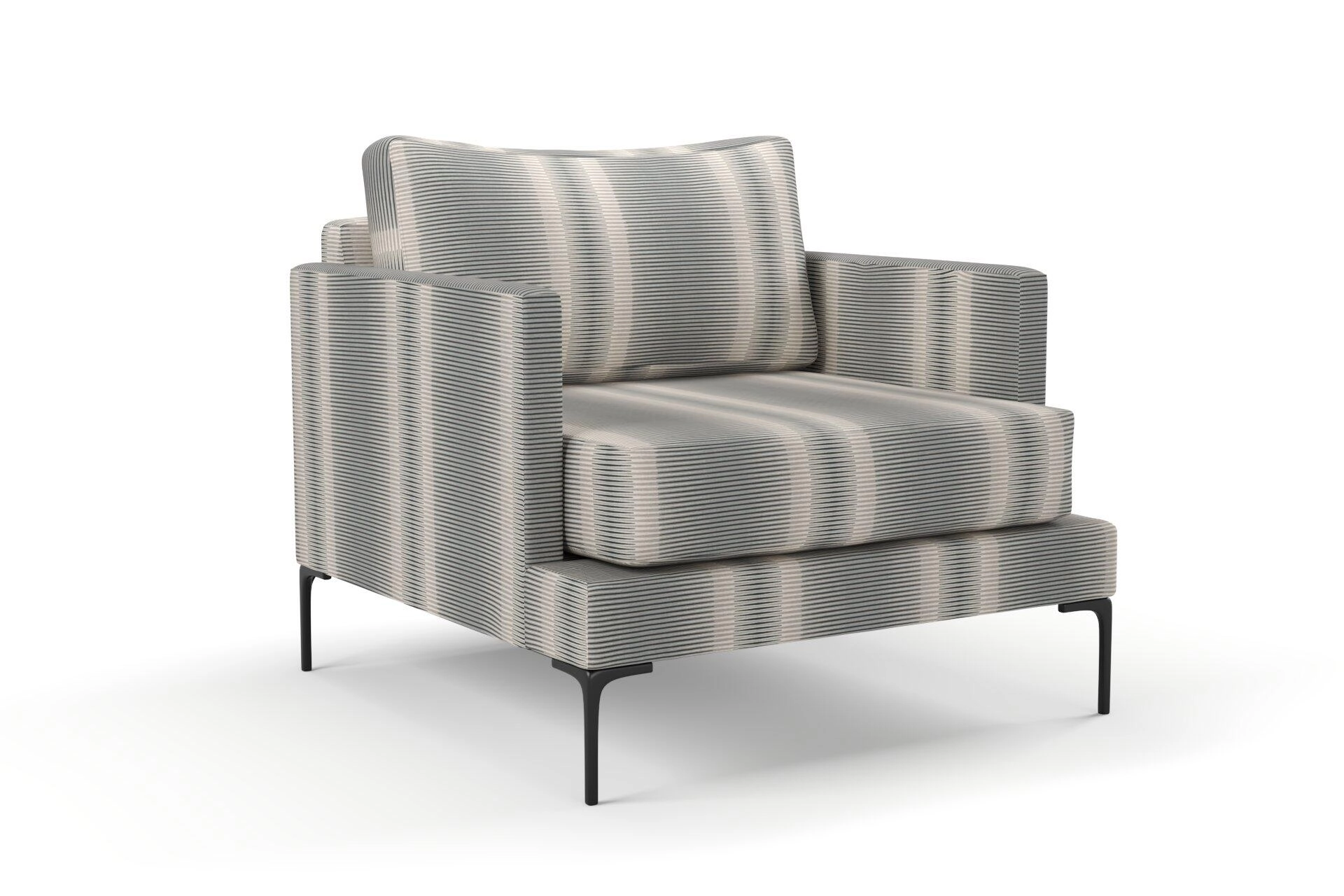 Jubilea  Jacopo stripe  01 Metal  Chair_LoungeChair_Side1.jpg