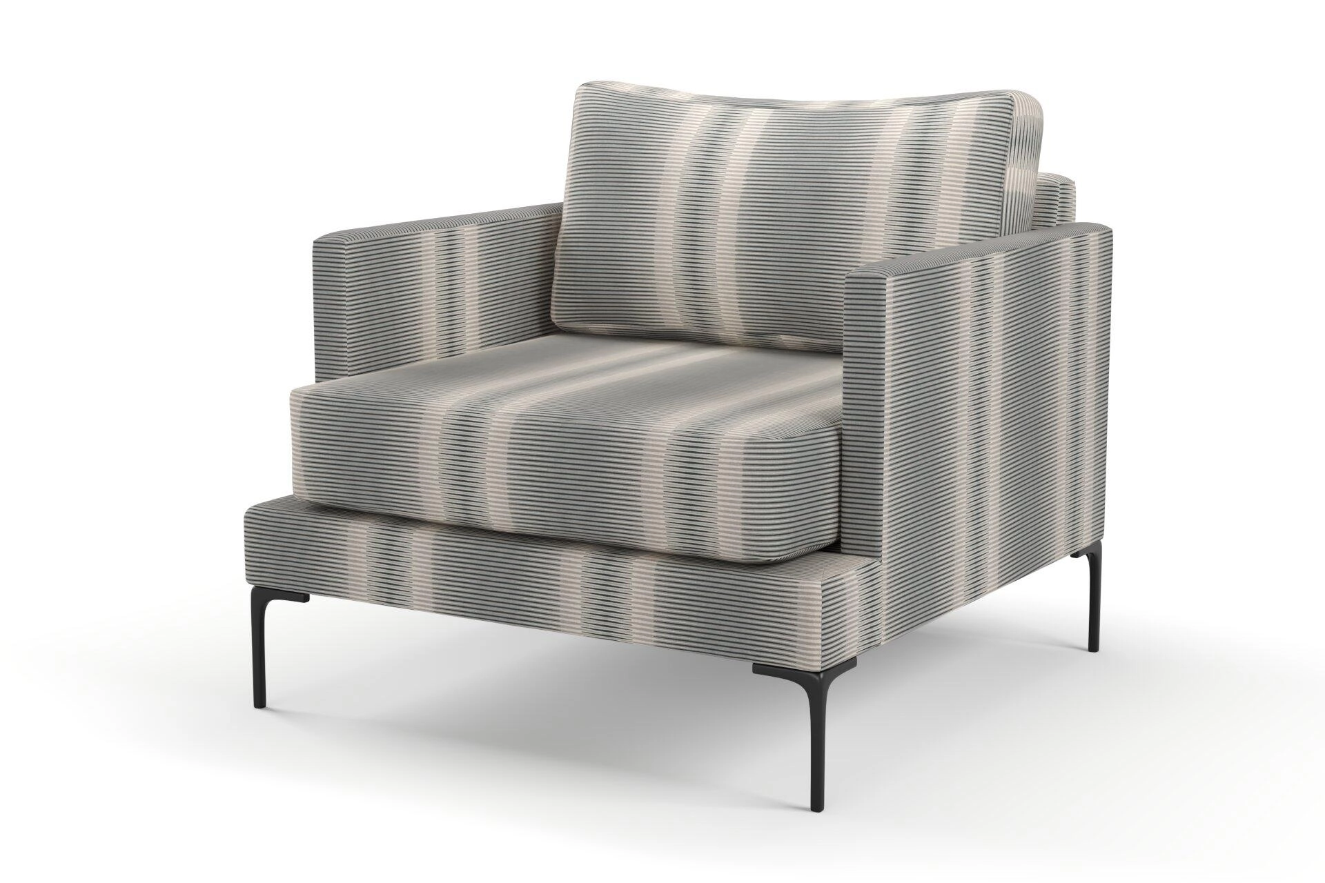 Jubilea  Jacopo stripe  01 Metal  Chair_LoungeChair_Side2.jpg
