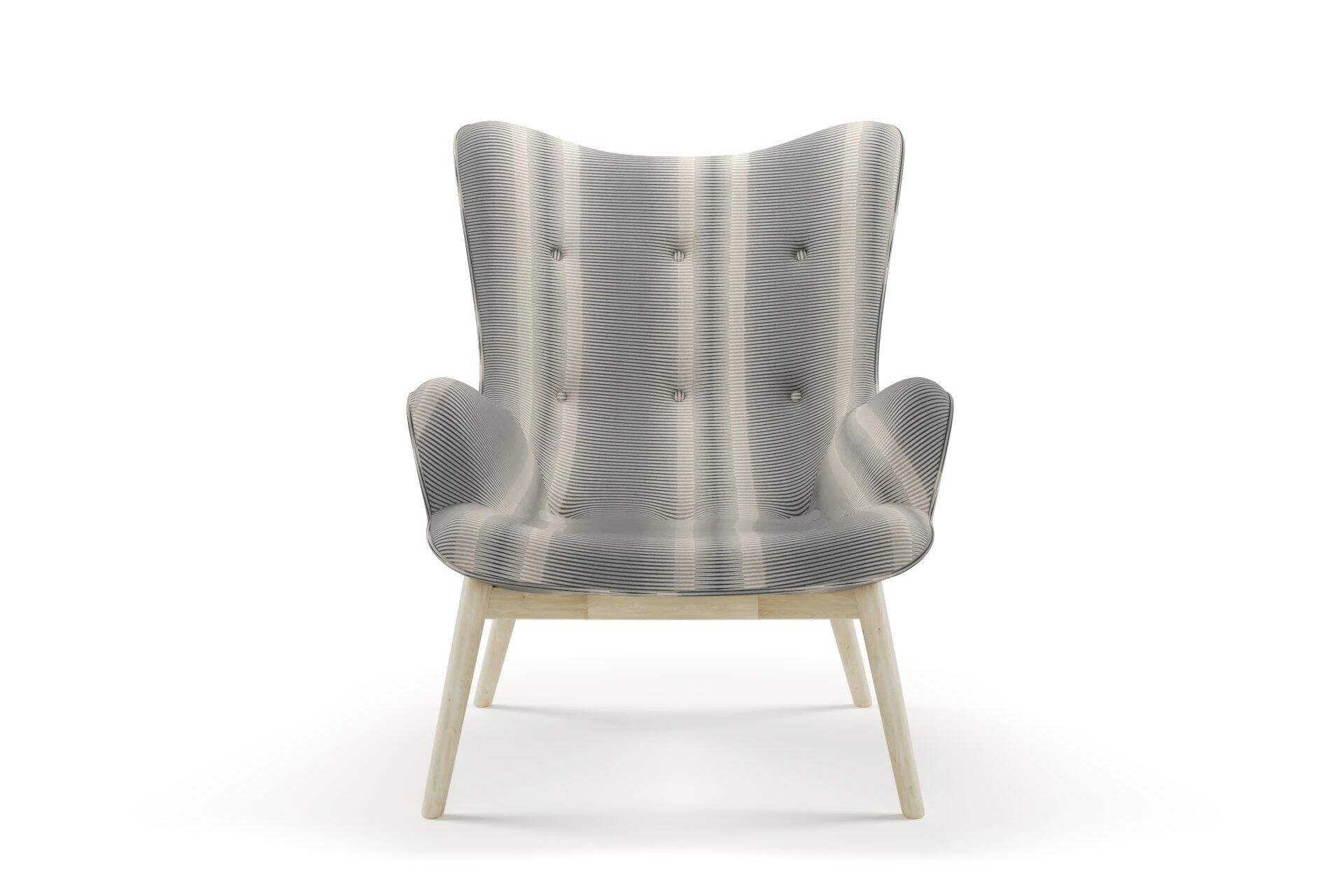 Jubilea  Jacopo stripe  01 Metal  Chair_ModernChair_Front.jpg