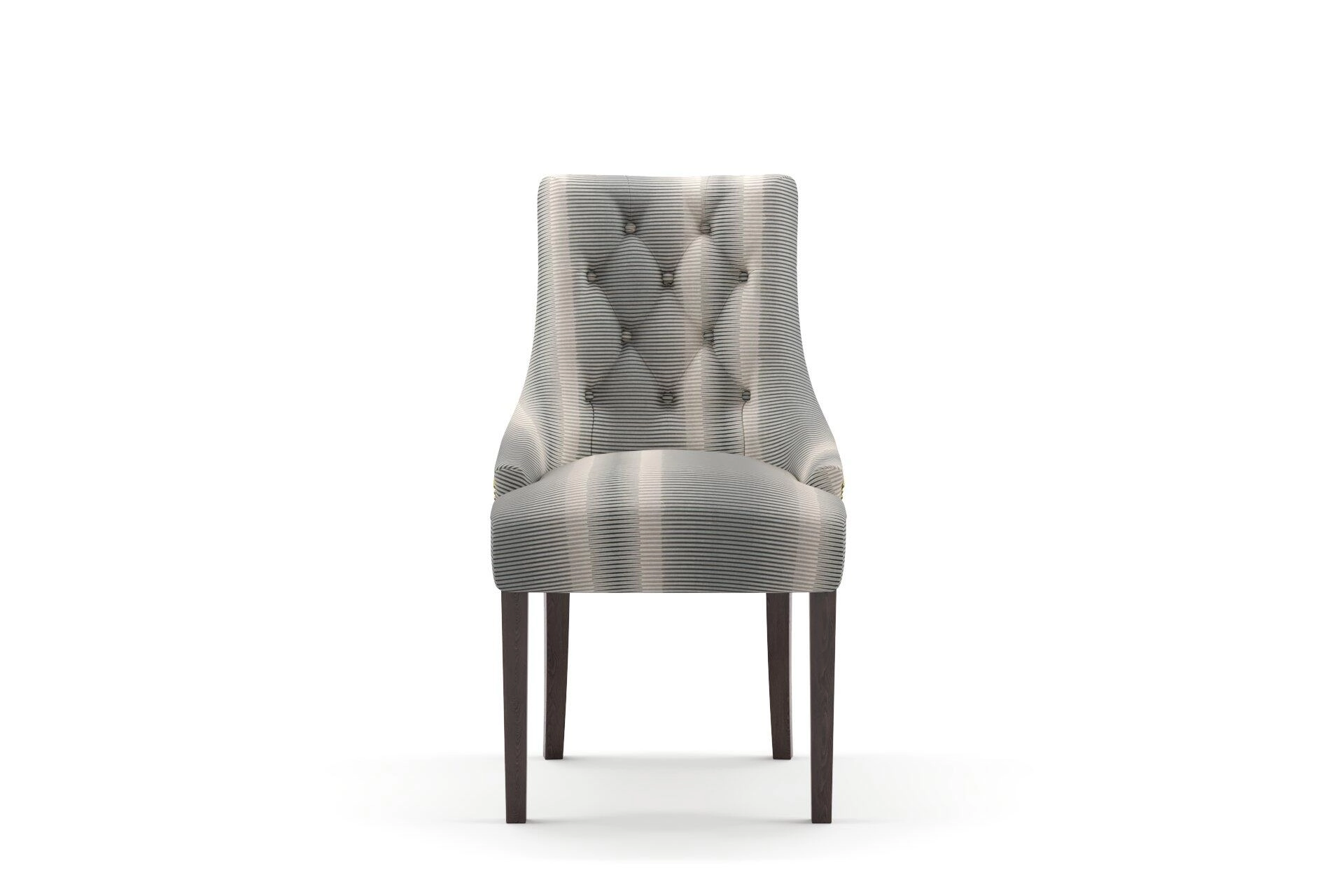Jubilea  Jacopo stripe  01 Metal  Chair_ParsonChair_Front.jpg