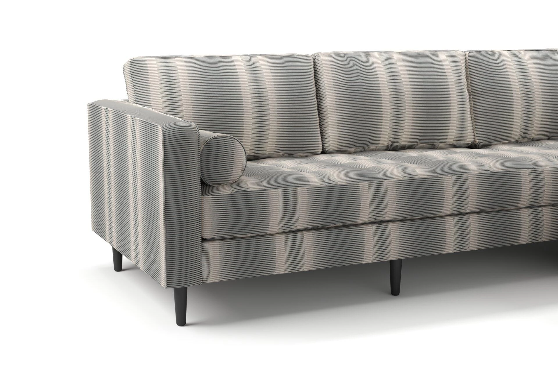 Jubilea  Jacopo stripe  01 Metal  Sofa_SofaArcher_Side2.jpg