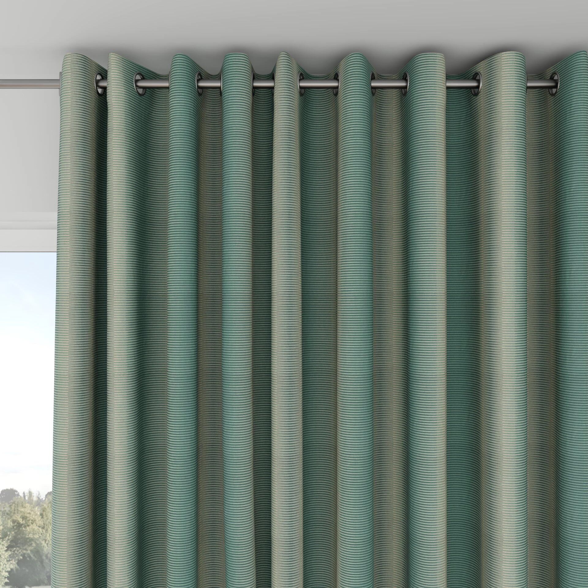 Jubilea  Jacopo stripe  02 Mineral  Curtain_Grommet_Top.jpg
