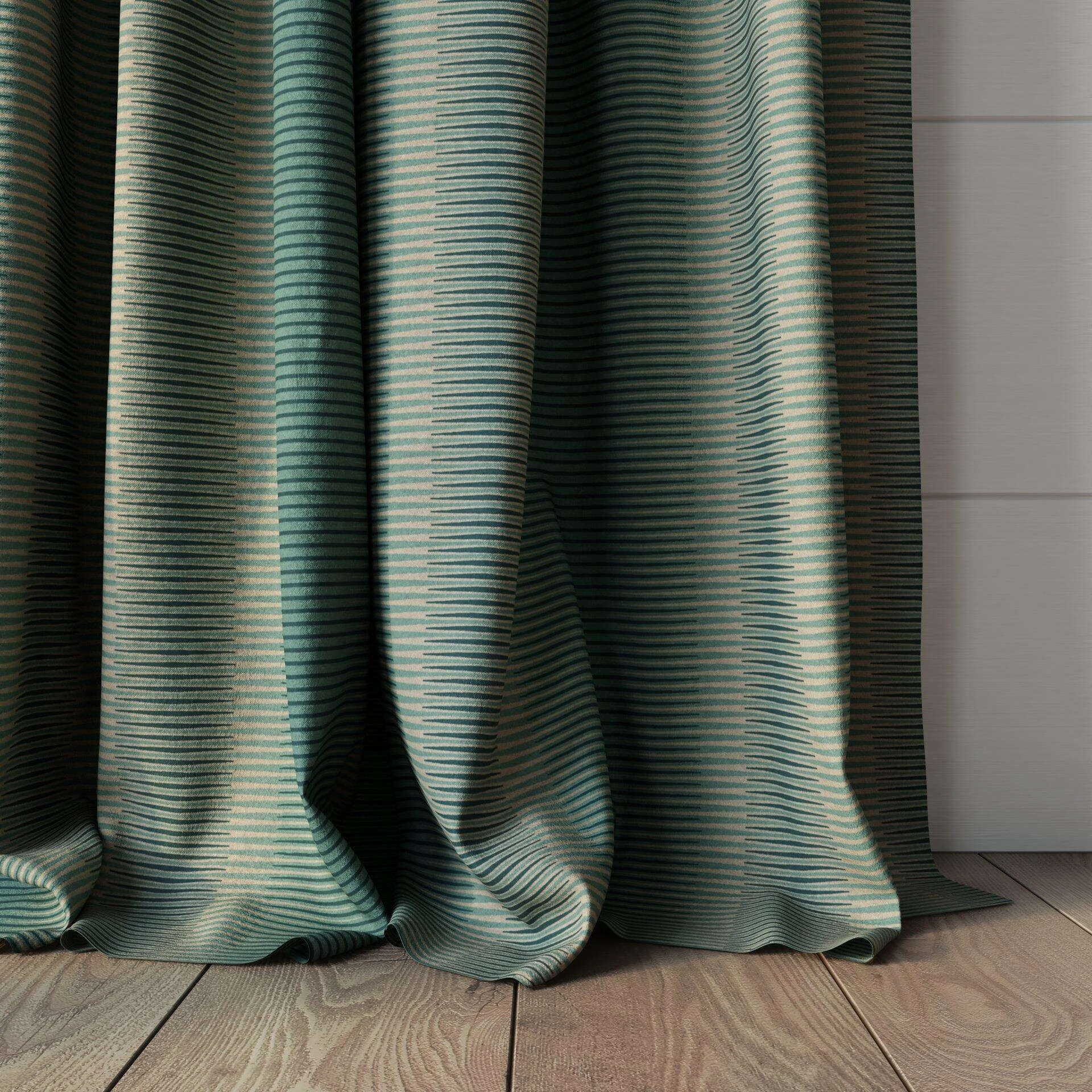 Jubilea  Jacopo stripe  02 Mineral  Curtain_RodPuddle_Bottom.jpg
