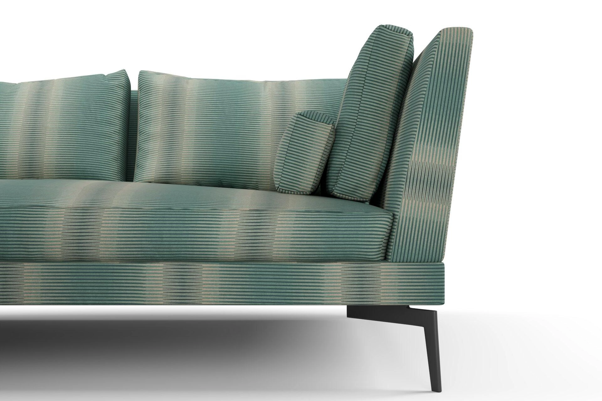 Jubilea  Jacopo stripe  02 Mineral  Sofa_SofaDaybed_Detail.jpg