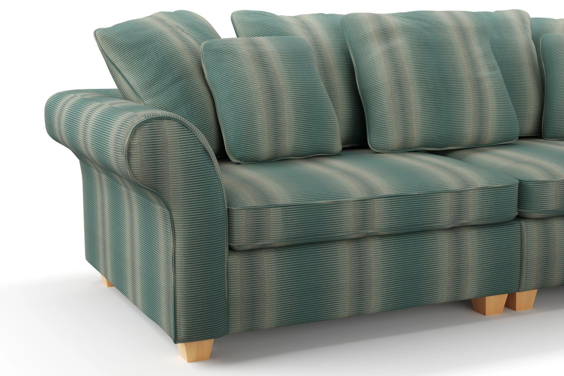 Jubilea  Jacopo stripe  02 Mineral  Sofa_SofaRolledArm_Detail1.jpg