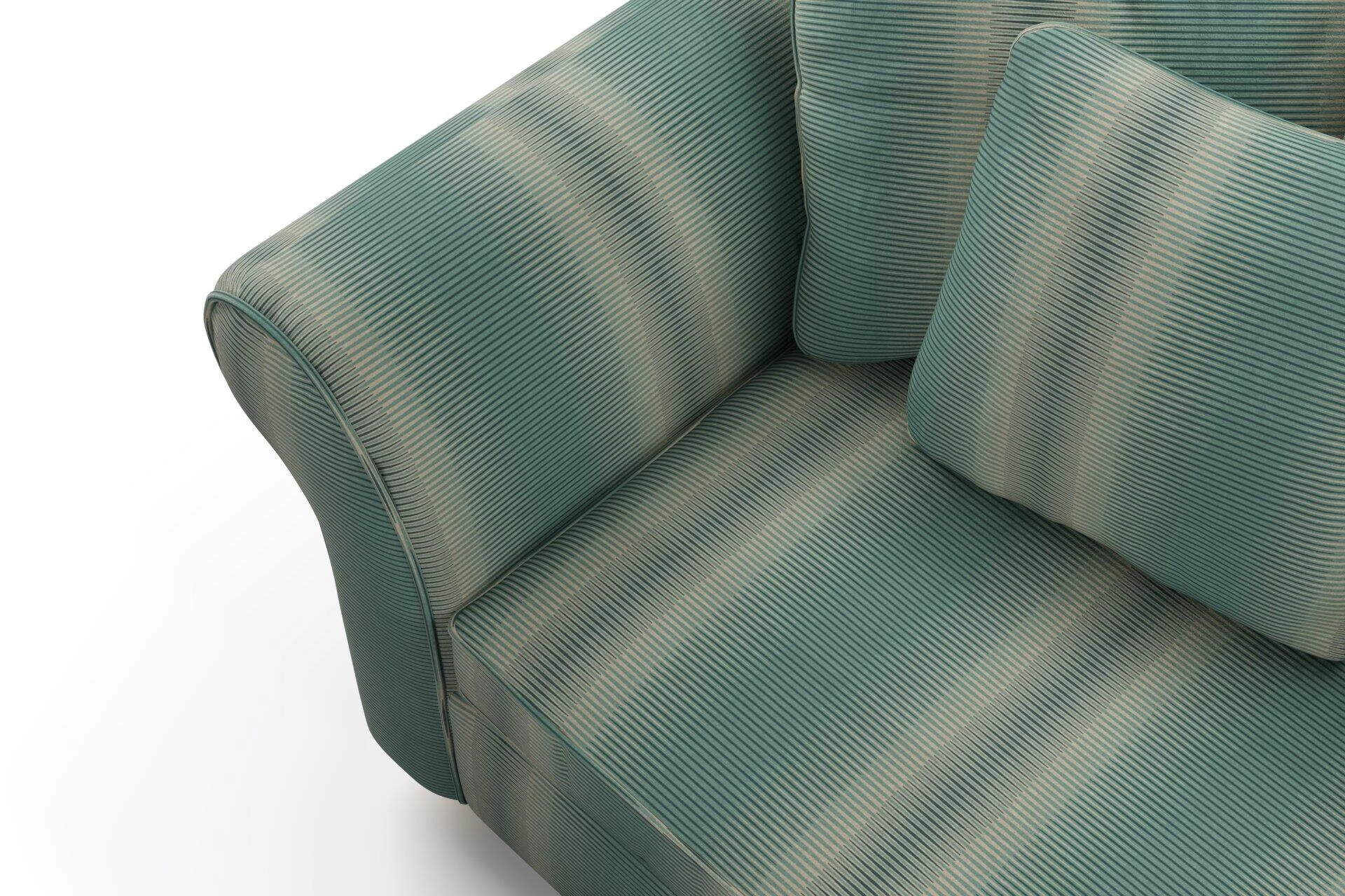 Jubilea  Jacopo stripe  02 Mineral  Sofa_SofaRolledArm_Detail2.jpg