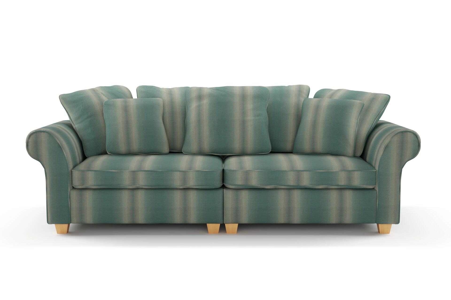 Jubilea  Jacopo stripe  02 Mineral  Sofa_SofaRolledArm_Front.jpg
