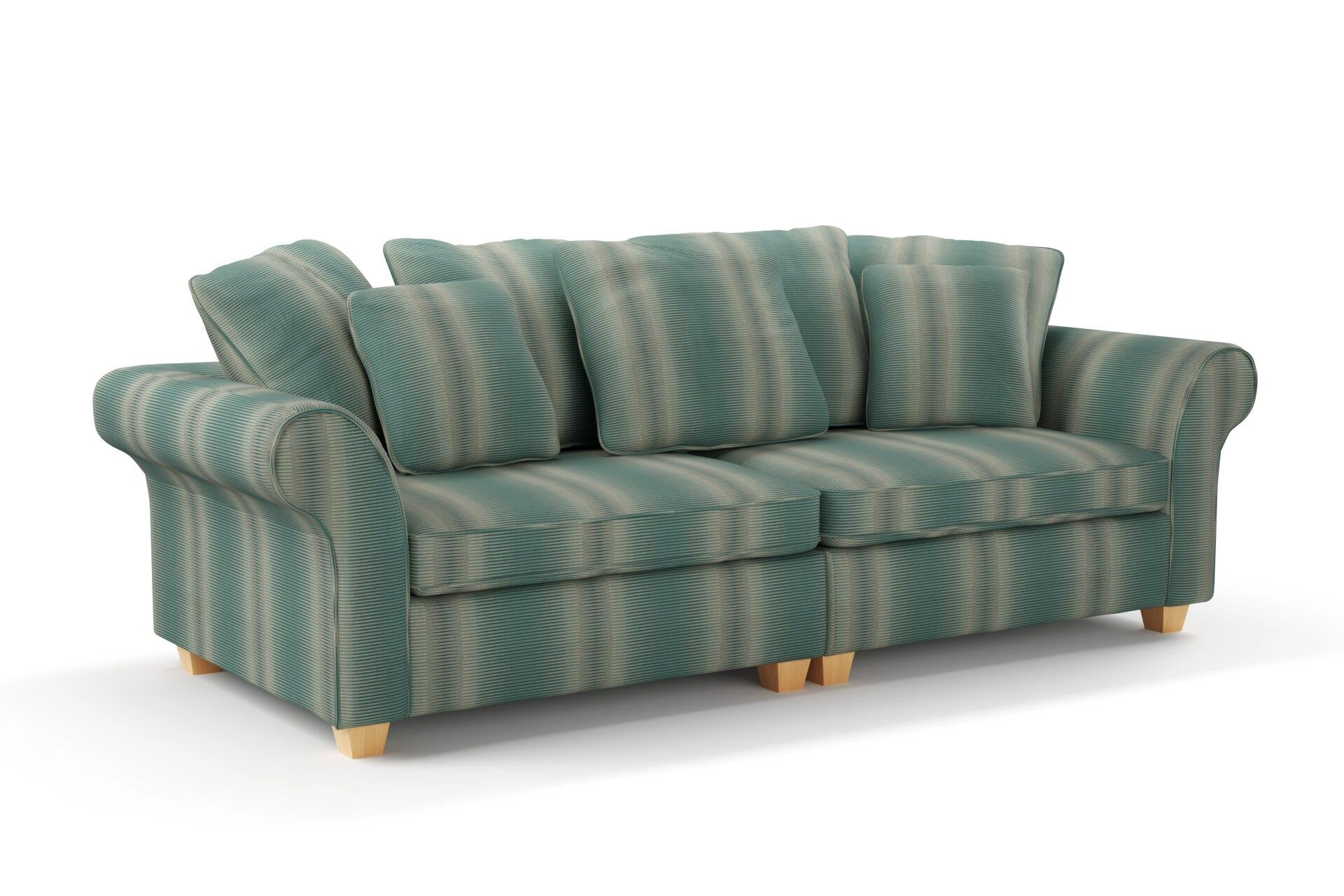 Jubilea  Jacopo stripe  02 Mineral  Sofa_SofaRolledArm_Side.jpg