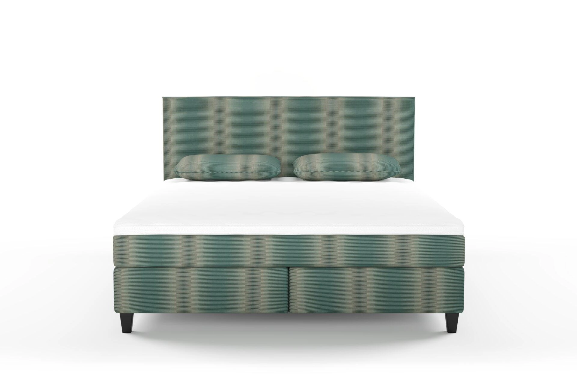 Jubilea  Jacopo stripe  02 Mineral  Bed_Bed_Front.jpg