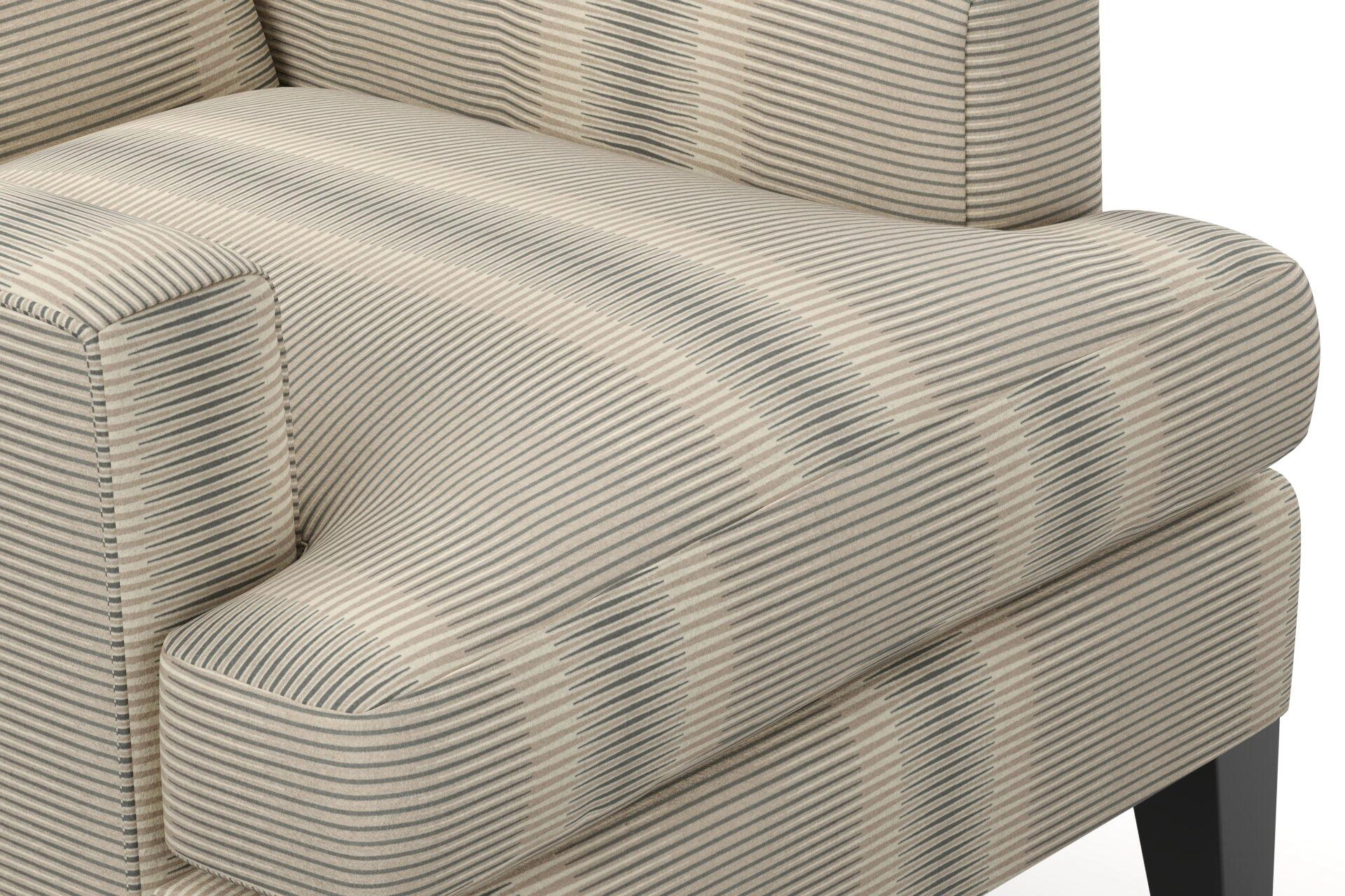 Jubilea  Jacopo stripe  03 Sesame  Chair_Armchair_Detail.jpg