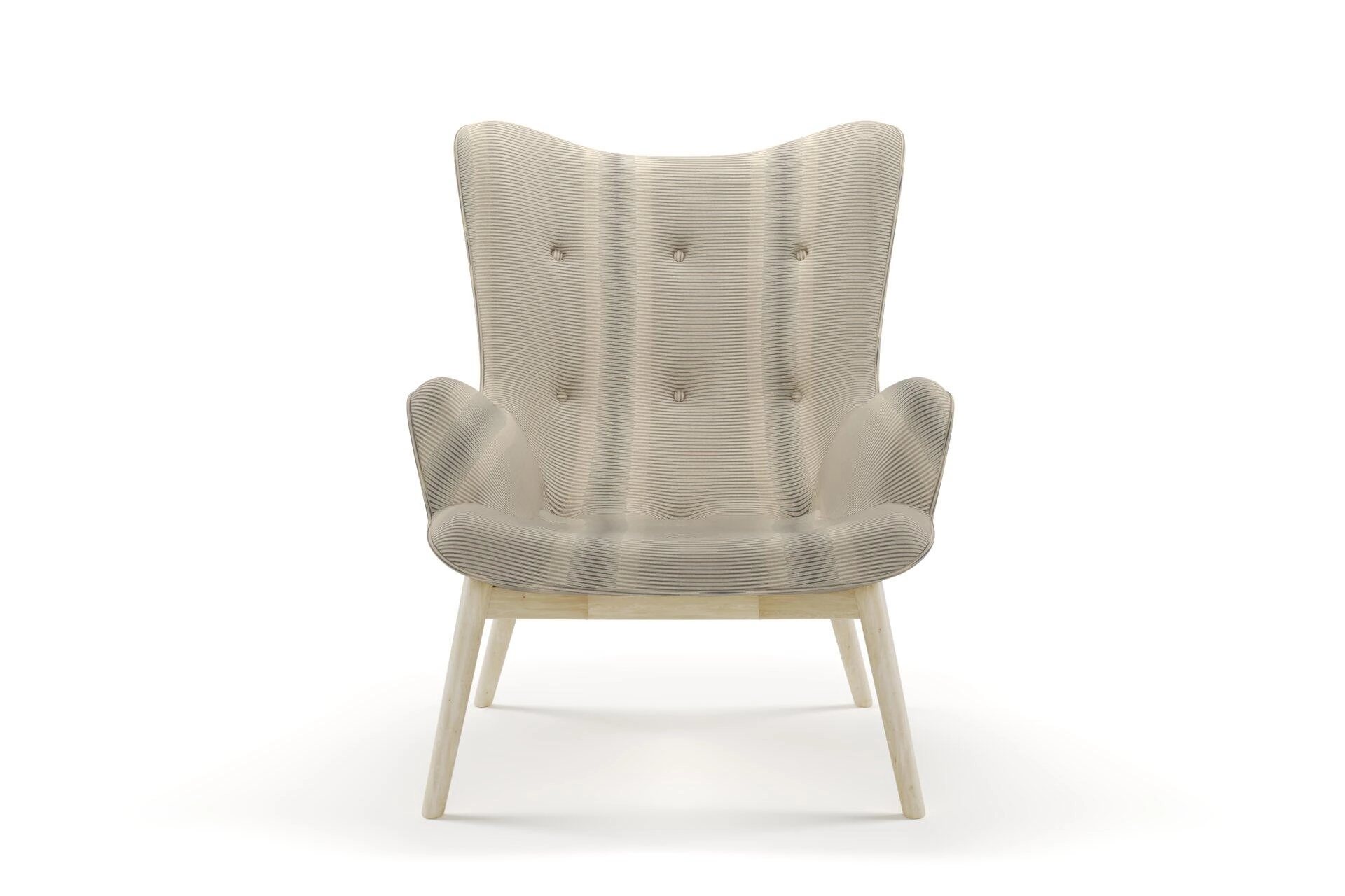 Jubilea  Jacopo stripe  03 Sesame  Chair_ModernChair_Front.jpg