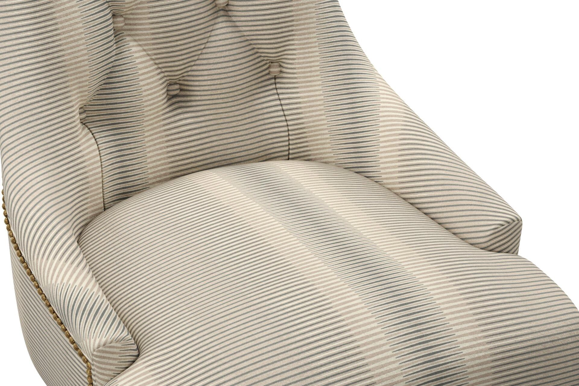 Jubilea  Jacopo stripe  03 Sesame  Chair_ParsonChair_Detail.jpg