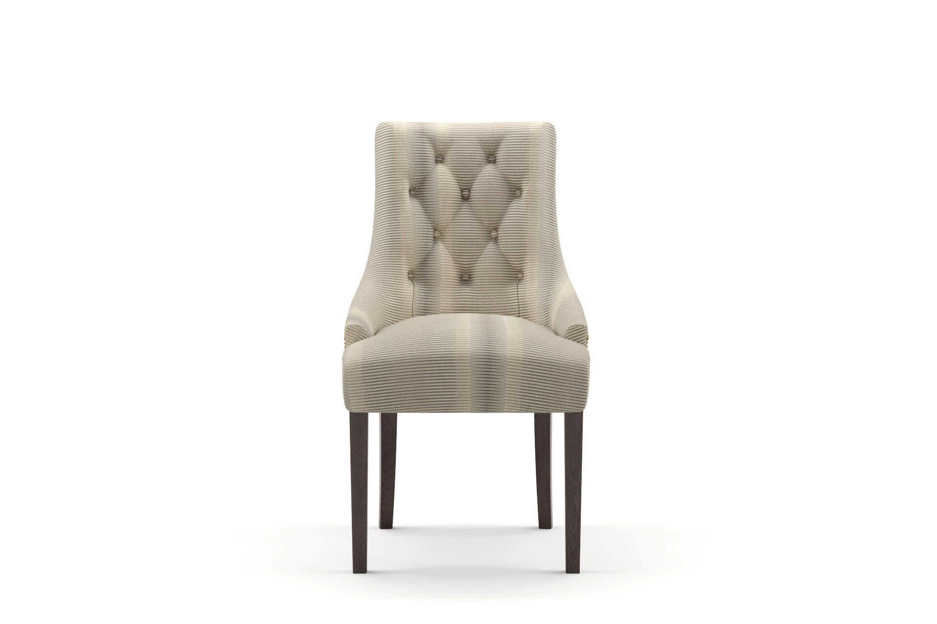 Jubilea  Jacopo stripe  03 Sesame  Chair_ParsonChair_Front.jpg