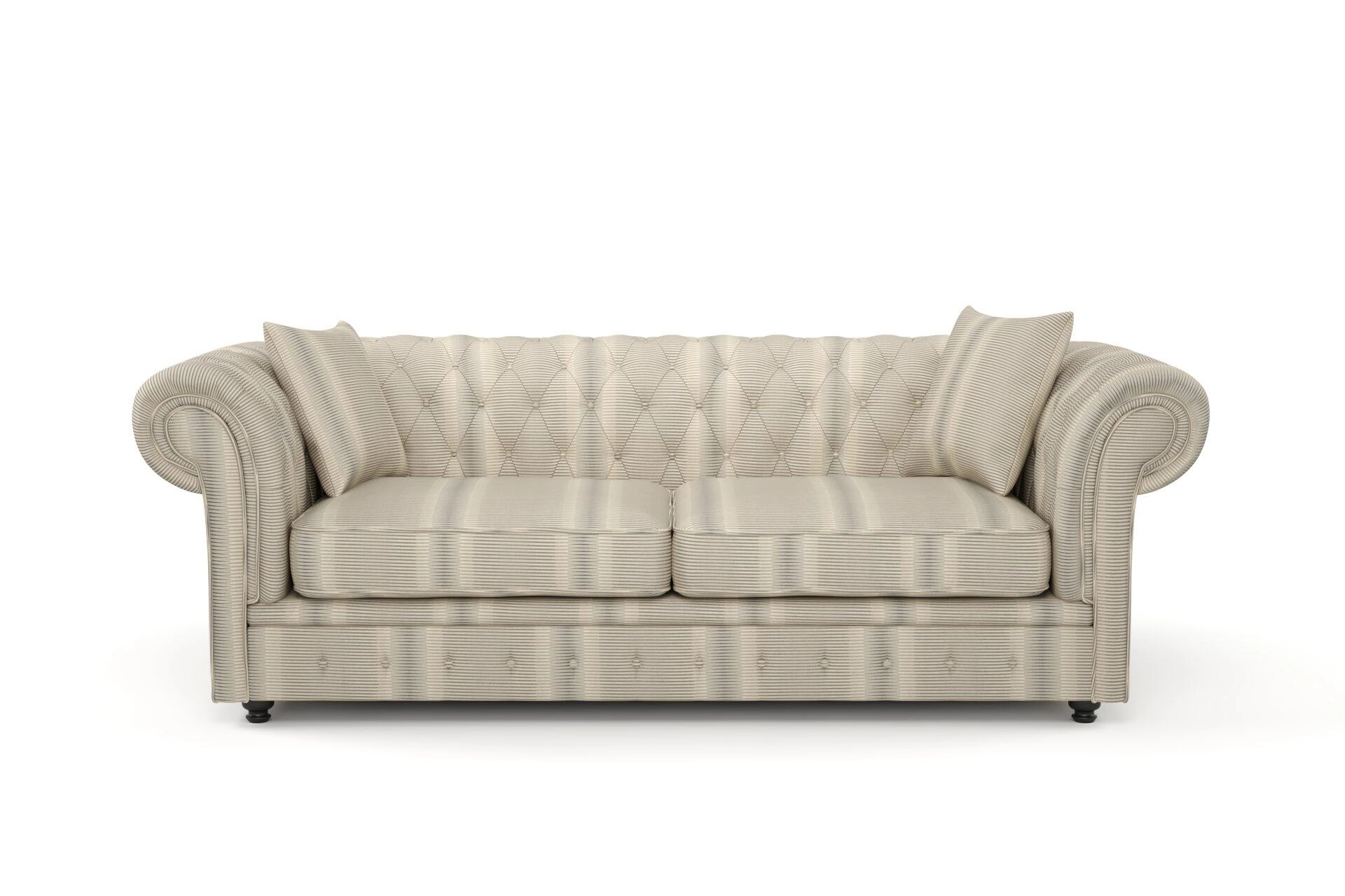 Jubilea  Jacopo stripe  03 Sesame  Sofa_SofaChesterfield_Front.jpg