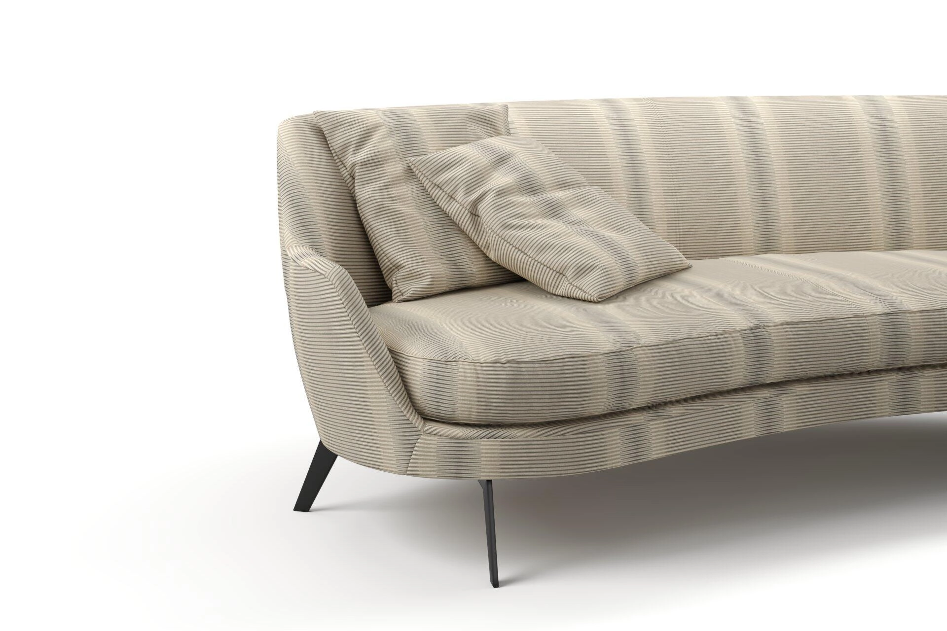 Jubilea  Jacopo stripe  03 Sesame  Sofa_SofaCurved_Side2.jpg