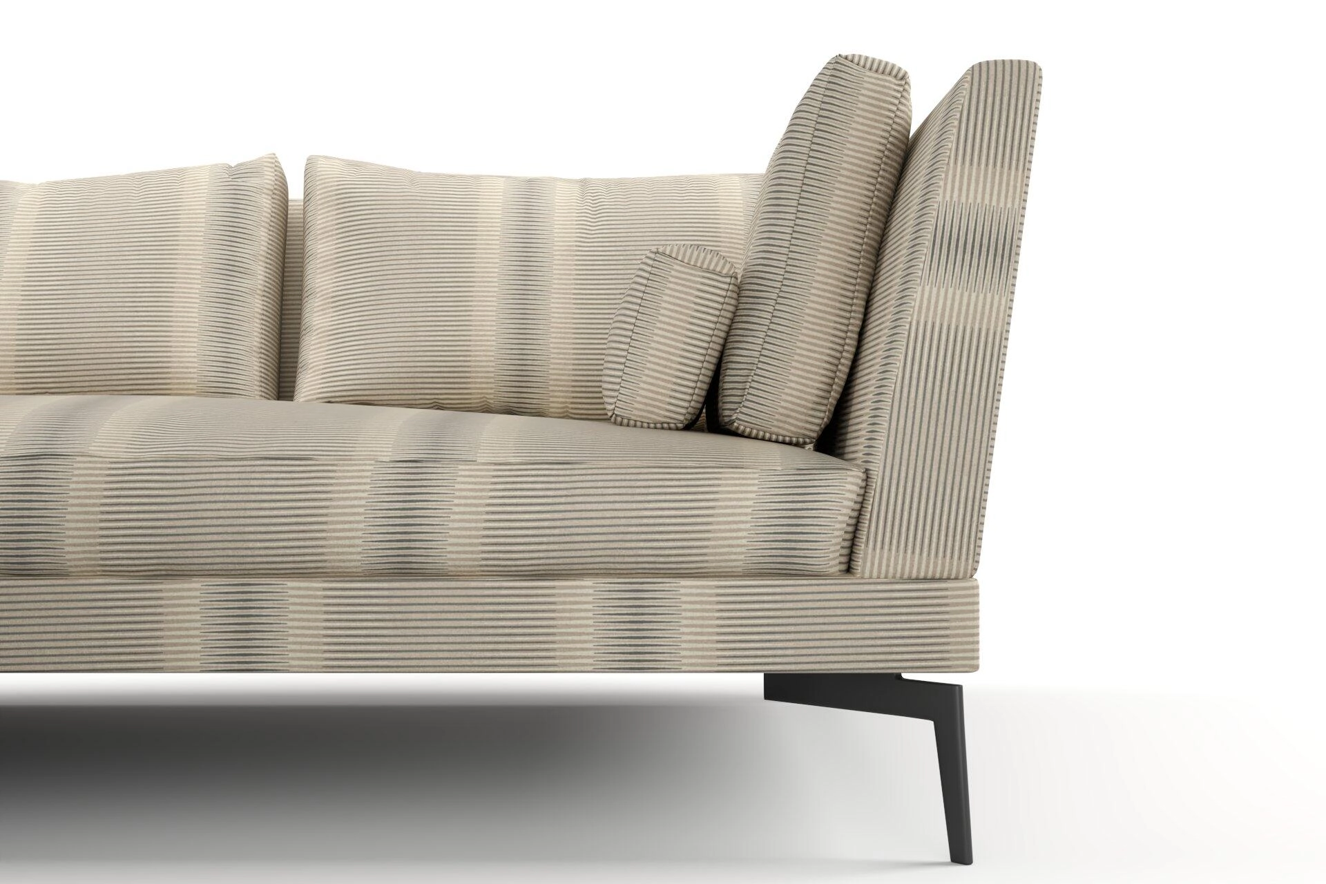 Jubilea  Jacopo stripe  03 Sesame  Sofa_SofaDaybed_Detail.jpg