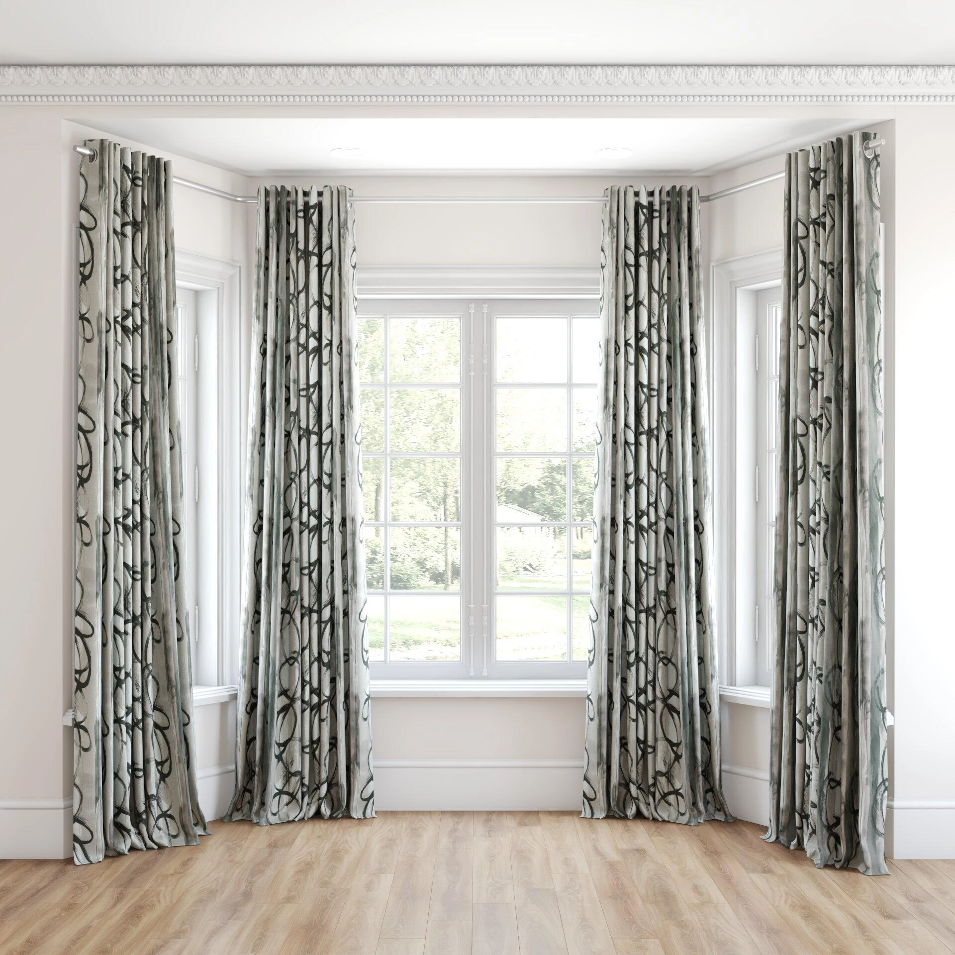 Jubilea  Jedi  01 Metal  Curtain_GrommetPuddle_Full.jpg