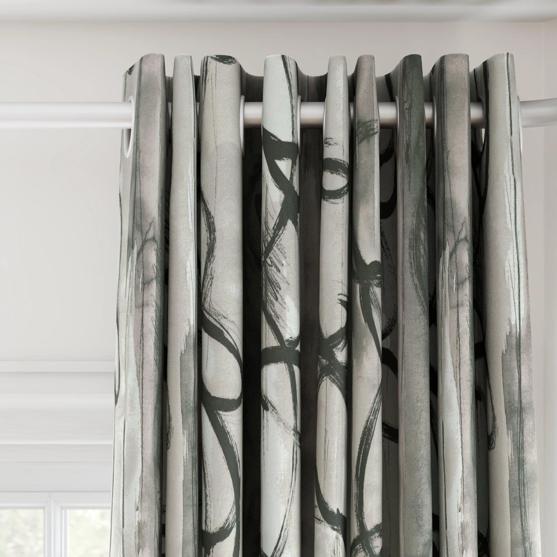 Jubilea  Jedi  01 Metal  Curtain_GrommetPuddle_Top.jpg