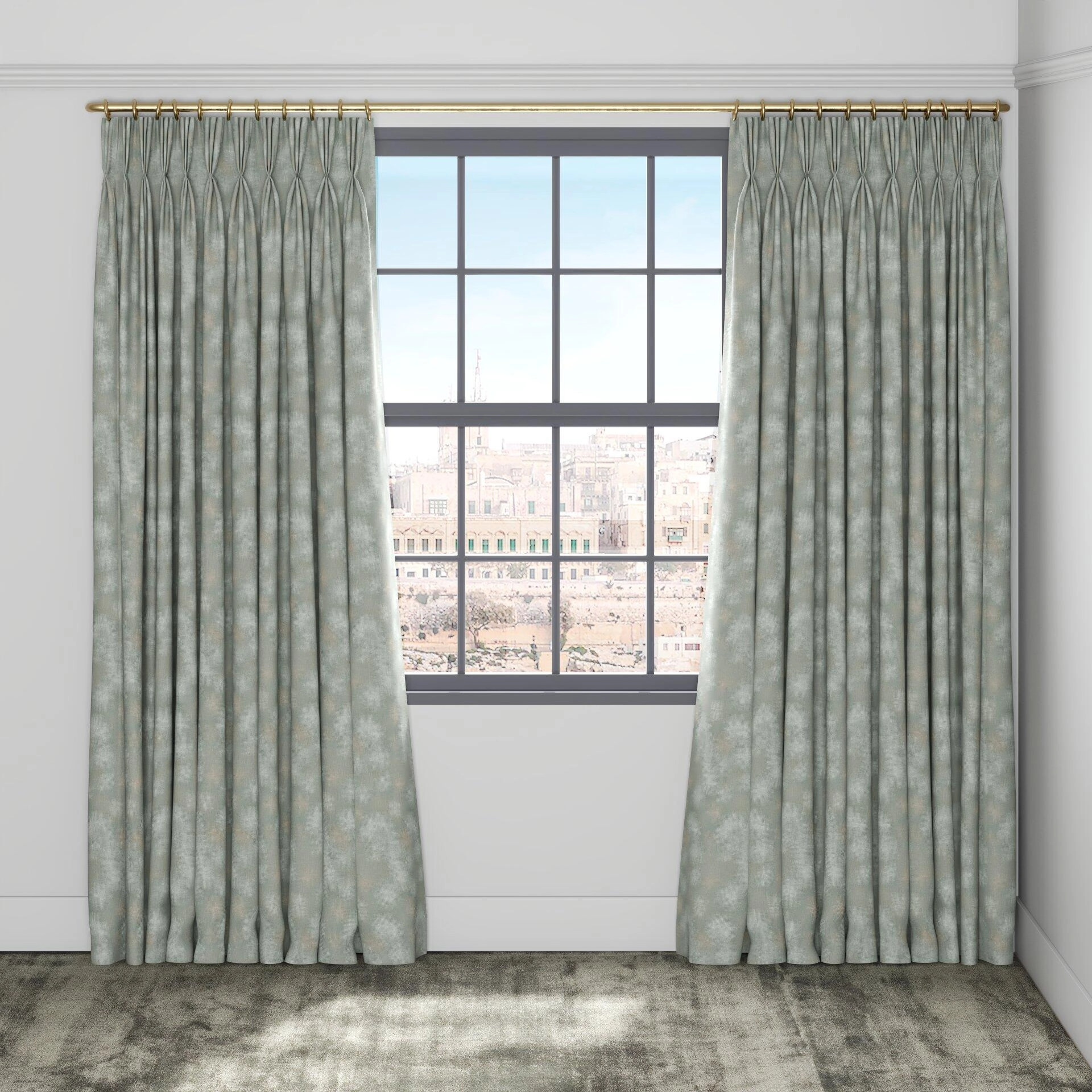 Jubilea  Juniper  01 Mineral  Curtain_RodPencilPleat_Full.jpg