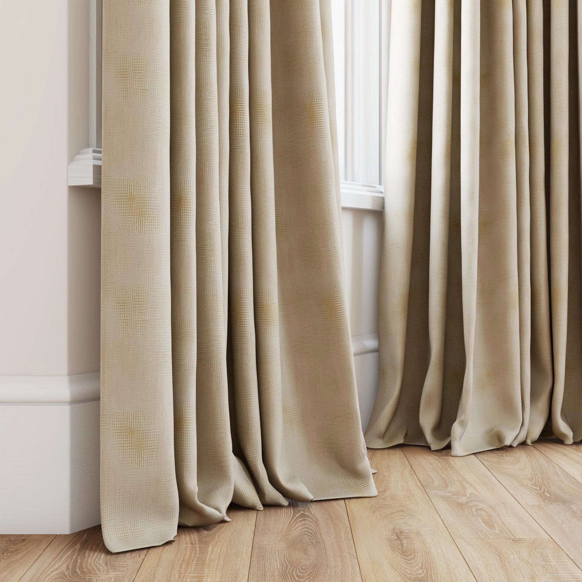 Jubilea  Juniper  04 Sesame  Curtain_GrommetPuddle_Bottom.jpg