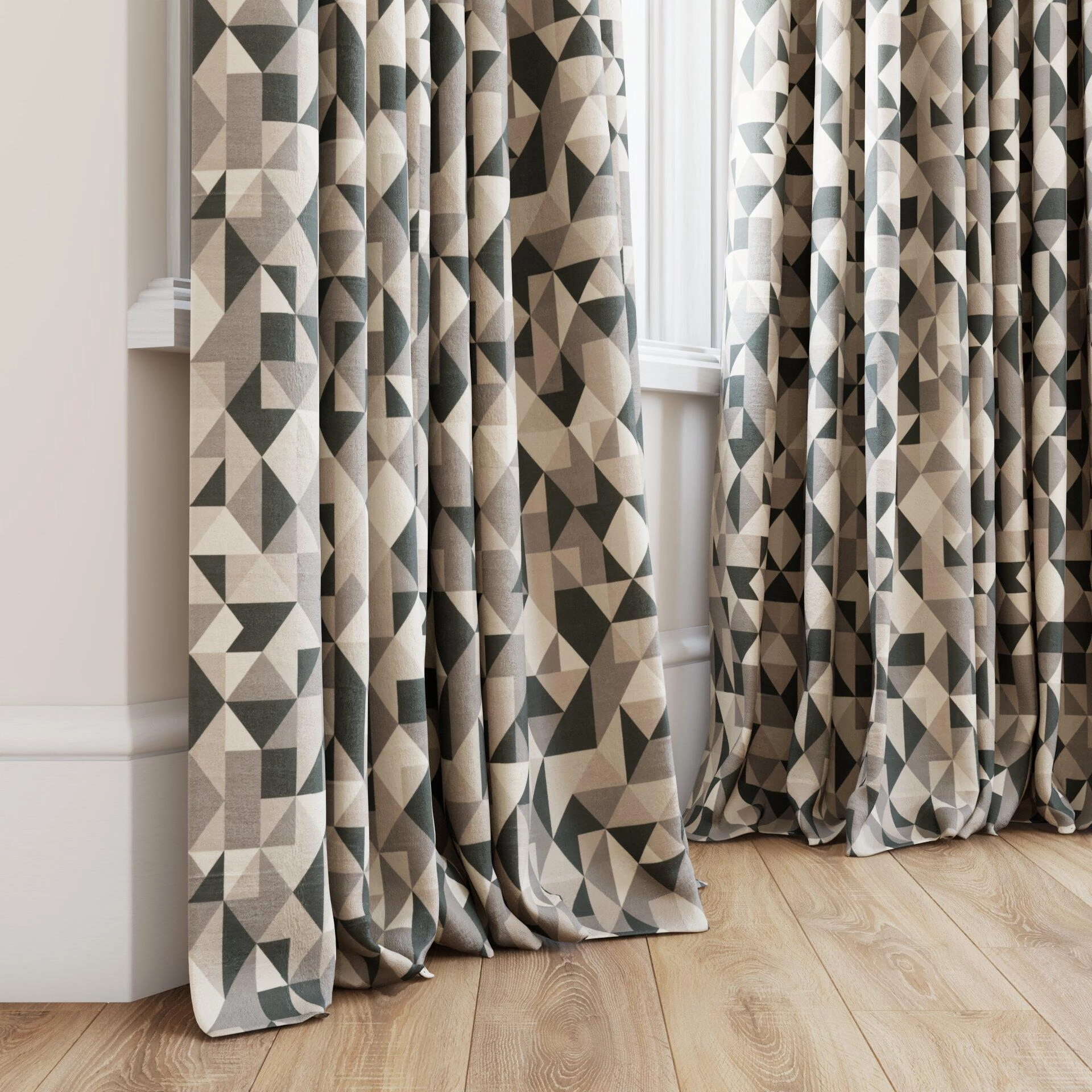 Jubilea  Junko  03 Sesame  Curtain_GrommetPuddle_Bottom.jpg
